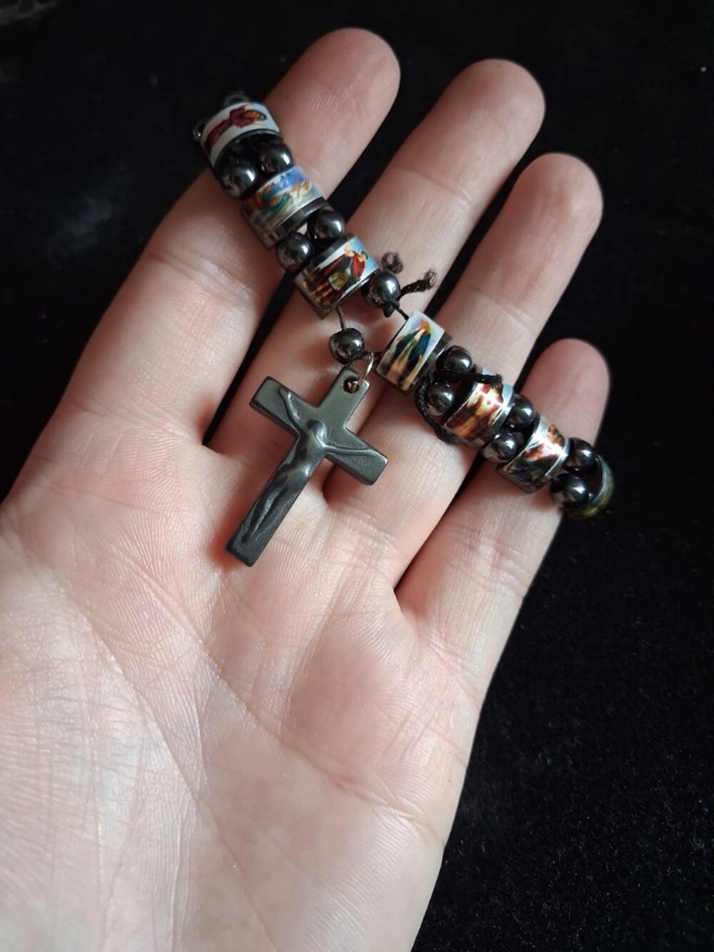 Stretchy Religious bracelet